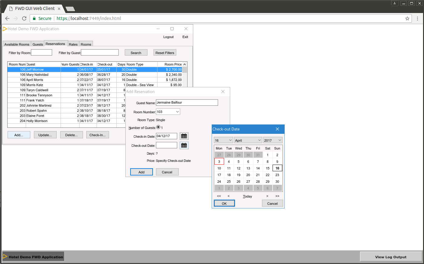 Virtual Desktop Screenshot